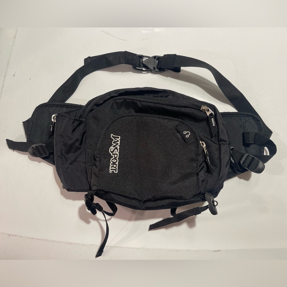 Vintage Jansport Walkman Fanny Pack Black